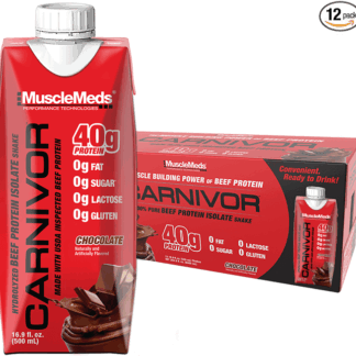 Carnivor RTD - 12 Pack / 40g of Beef Protein Isolate / Protein Shake