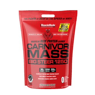 Carnivor Mass Big Steer 1250 - 100% Beef Protein Mass Gainer гейнер