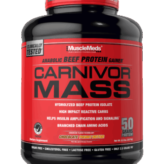 Carnivor Mass - 100% Beef Protein Mass Gainer шоколад с орехами