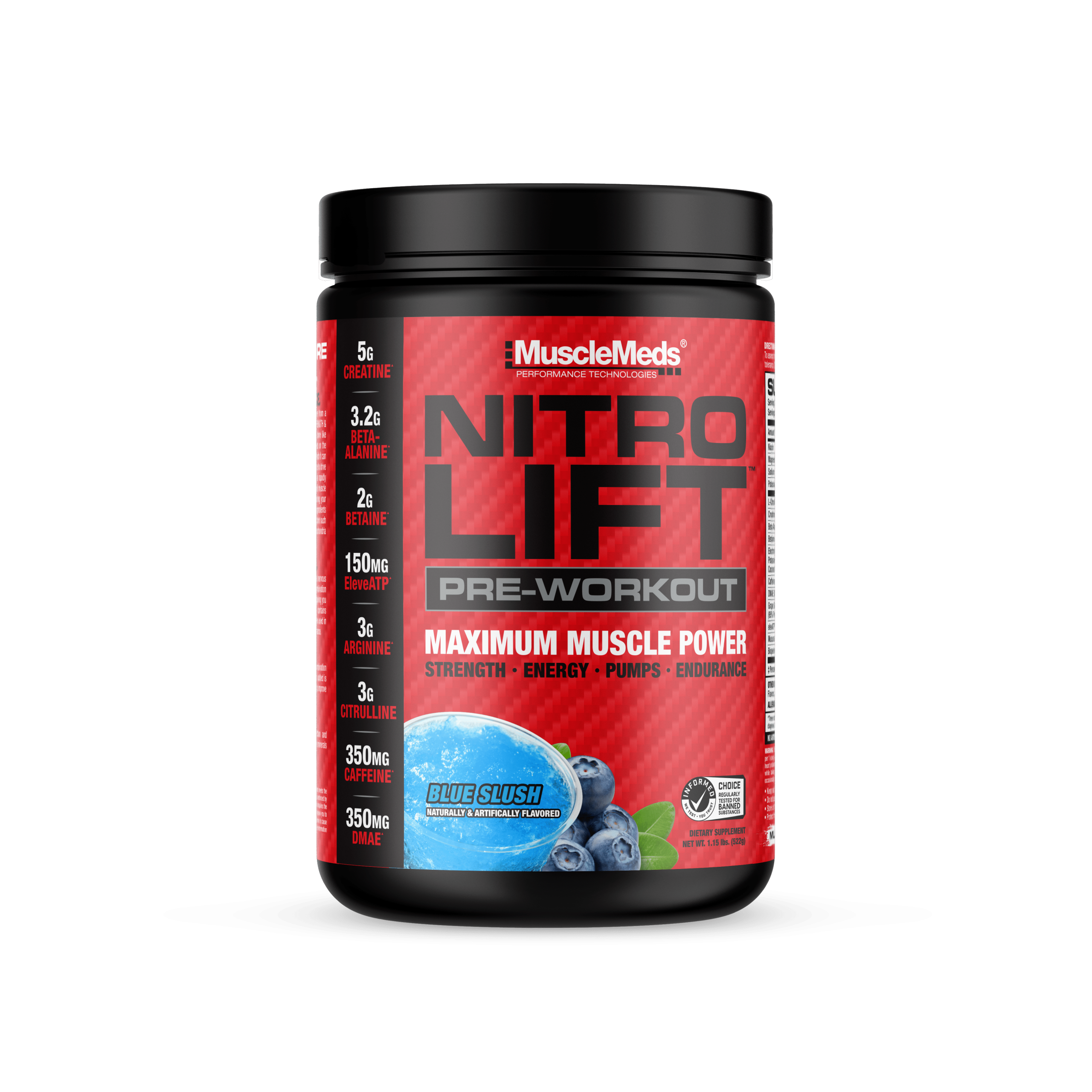 Nitro Lift – Pre-workout – Strength + Performance