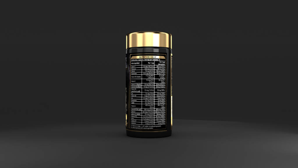 Unkrowned King Multivitamin: Здоровье в Каждой Капсуле