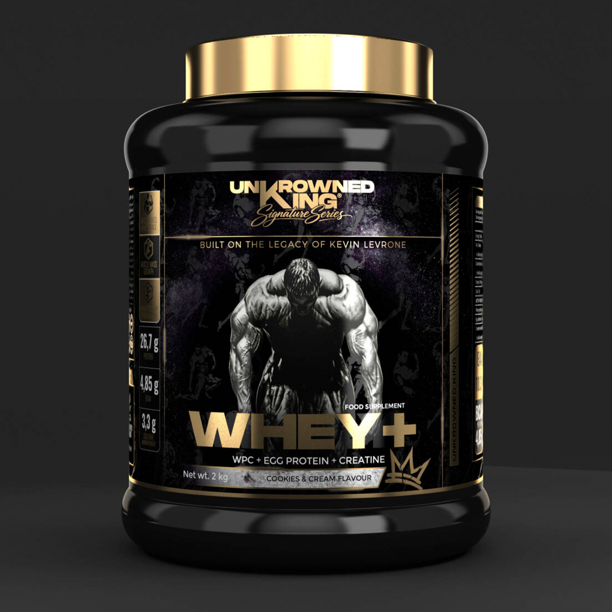 Unkrowned King WHEY+ Cookies & Cream 2kg