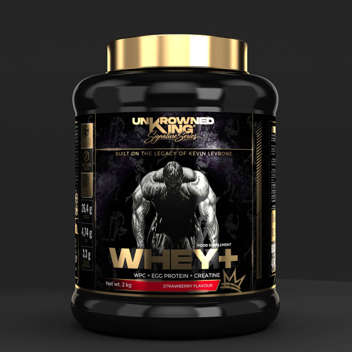 Unkrowned King WHEY+ Клубника 2кг