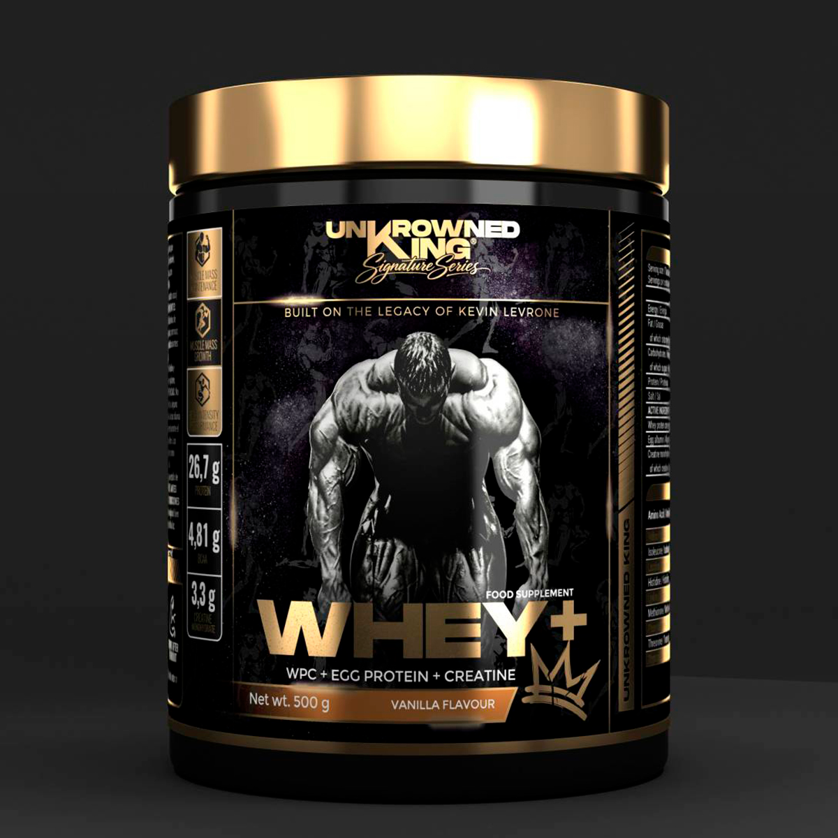 Unkrowned King WHEY+ 500g ваниль